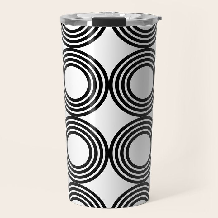 Geometric Pattern 02A Travel Mug Gallery Image 1