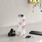 MERMAID SHELLS - CORAL ROSEGOLD Water Bottle Gallery Image 4