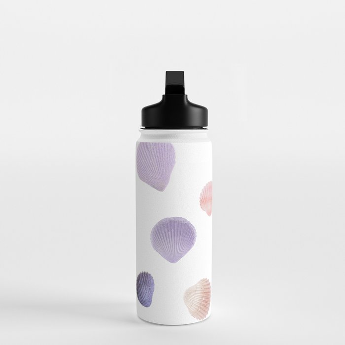 MERMAID SHELLS - CORAL ROSEGOLD Water Bottle Gallery Image 3