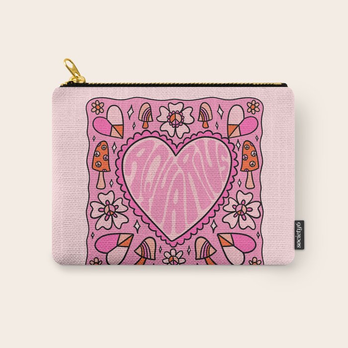 Aquarius Heart Carry All Pouch Gallery Image 1