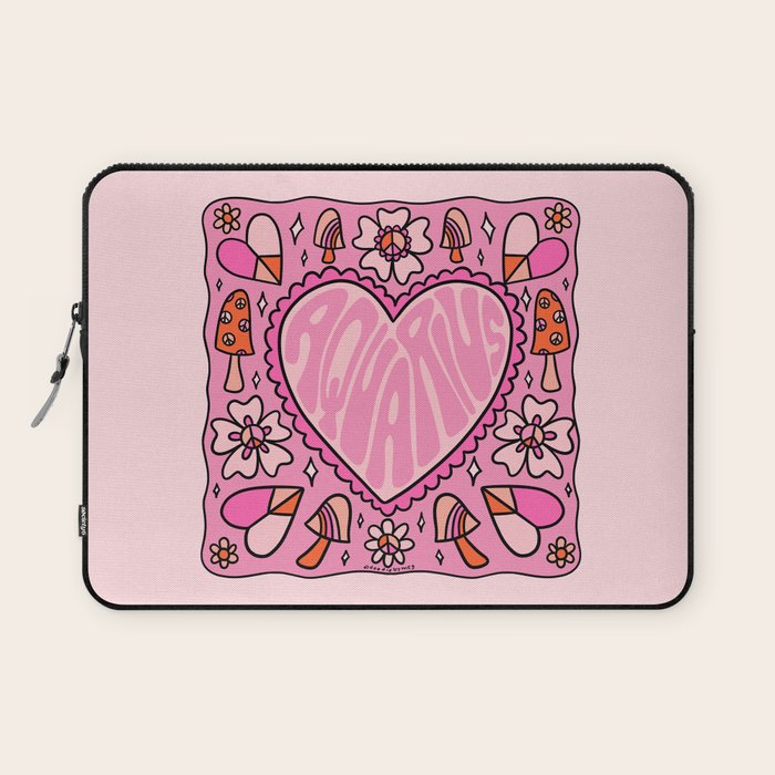 Aquarius Heart Laptop Sleeve Gallery Image 1