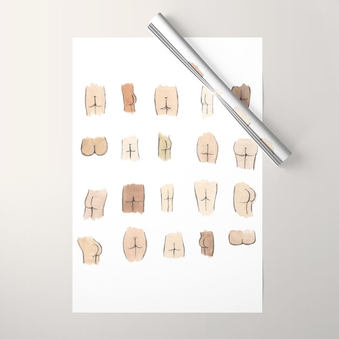 Butts Wrapping Paper Gallery Image 1