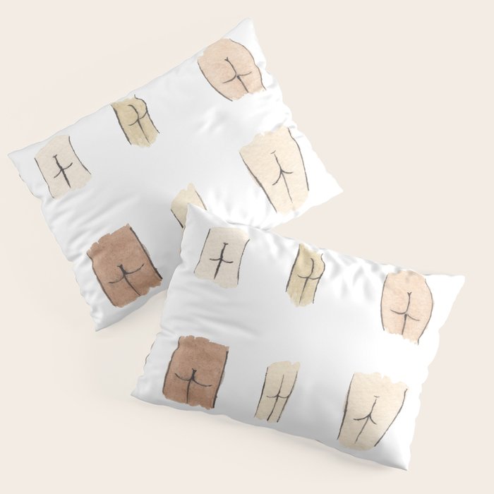 Butts Pillow Sham Gallery Image 1