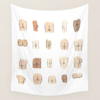 Butts Wall Tapestry Gallery Image 4