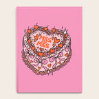 Mrs. and Mrs. Cake Notebook Gallery Image 4