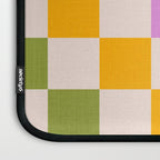 Mid Mod Rainbow Check pattern Laptop Sleeve Gallery Image 3