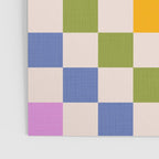 Mid Mod Rainbow Check pattern Poster Gallery Image 3