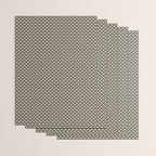 Monochrome Geometric Diamond Pattern Wrapping Paper Gallery Image 3