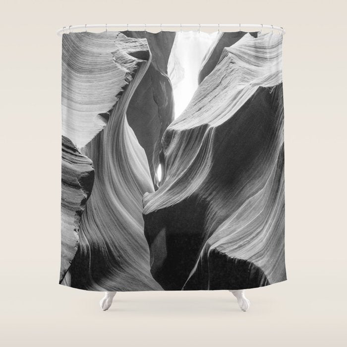 ANTELOPE CANYON XXIII / Arizona Desert Shower Curtain Gallery Image 1