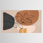 Abstract Minimal Plant 1 Tablecloth Gallery Image 2