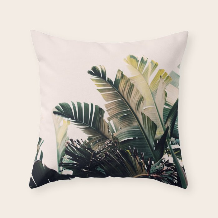 Paradise #4 Throw Pillow Gallery Image 1