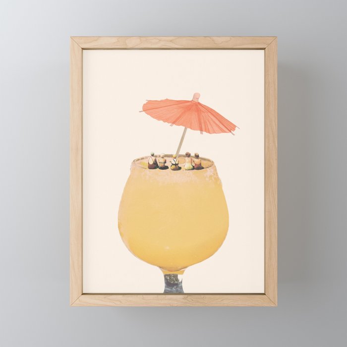 Holiday in a glass 2 Mini Art Print Gallery Image 1