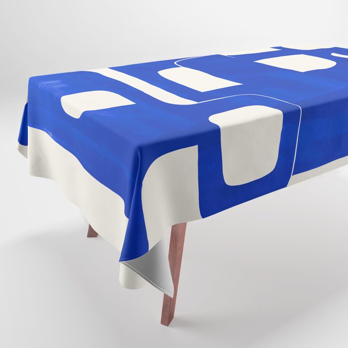 Modern Abstract Shapes 102 Tablecloth Gallery Image 1