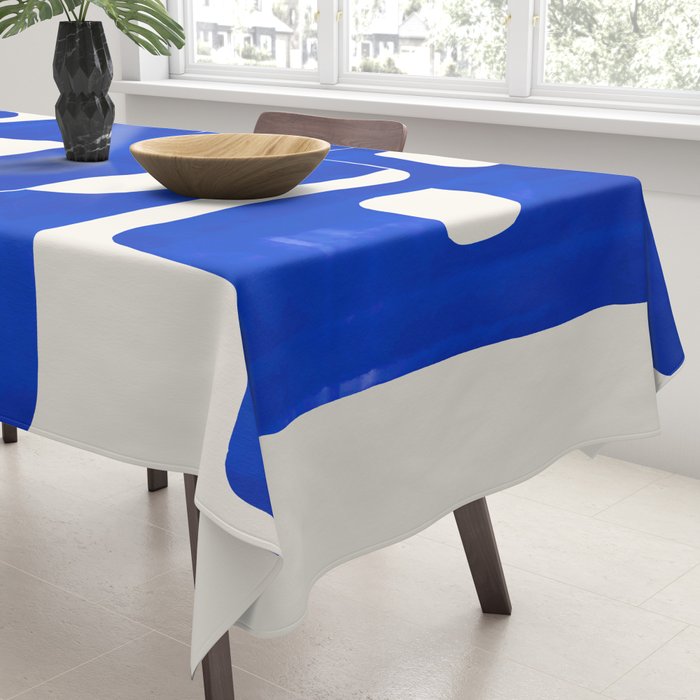 Modern Abstract Shapes 102 Tablecloth Gallery Image 3