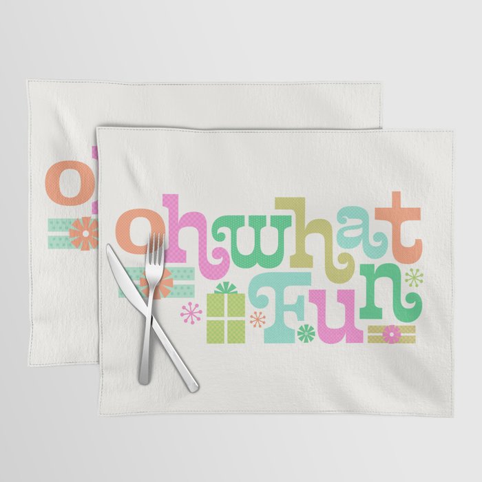 Oh What Fun Placemat Gallery Image 1