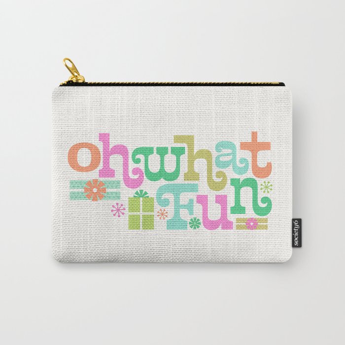 Oh What Fun Carry All Pouch Gallery Image 1