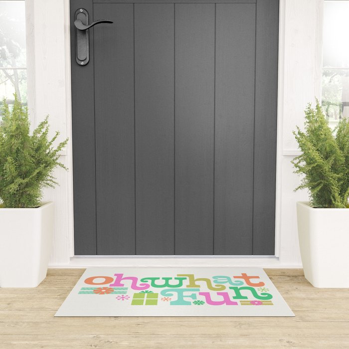 Oh What Fun Welcome Mat Gallery Image 3