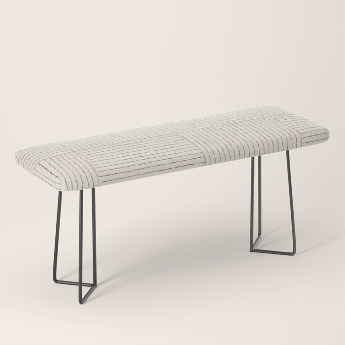 Lines III (Cream) Bench Gallery Image 1