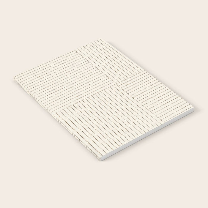 Lines III (Cream) Notebook Gallery Image 1
