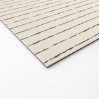 Lines III (Cream) Welcome Mat Gallery Image 2