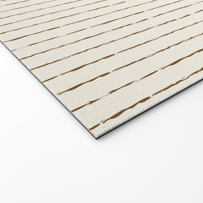 Lines III (Cream) Welcome Mat Gallery Image 2