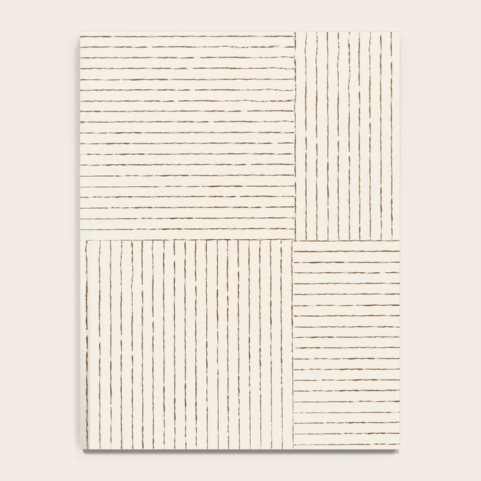Lines III (Cream) Notebook Gallery Image 4