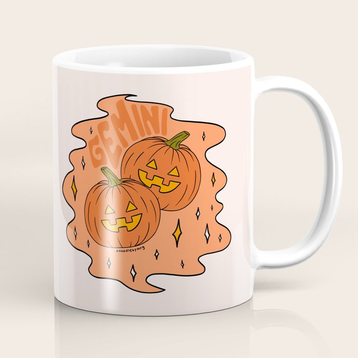 Gemini Jack O Lantern Coffee Mug Gallery Image 1