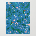 Hummingbird Garden II Poster Gallery Image 4