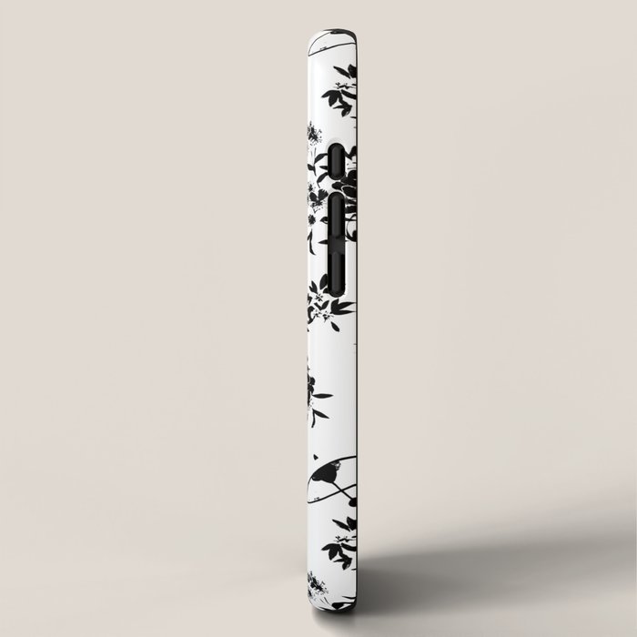 Black and white oriental pattern iPhone Case Gallery Image 2