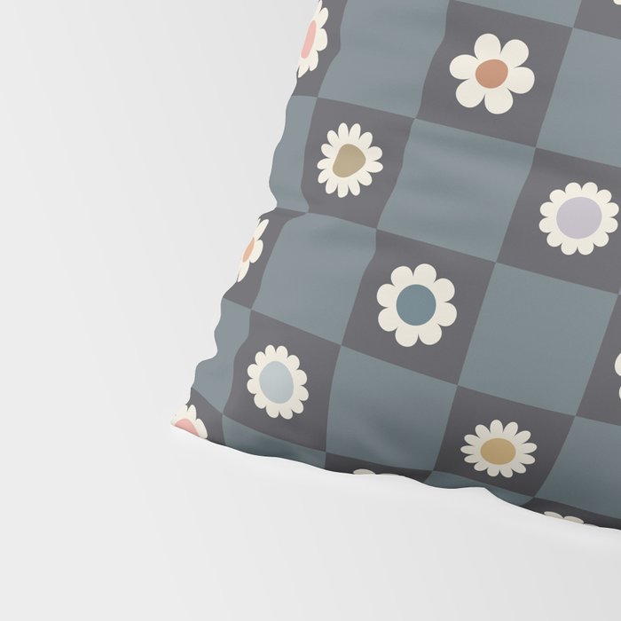 Daisy Checkerboard Pillow Sham Gallery Image 4