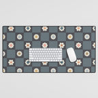 Daisy Checkerboard Desk Mat Gallery Image 1