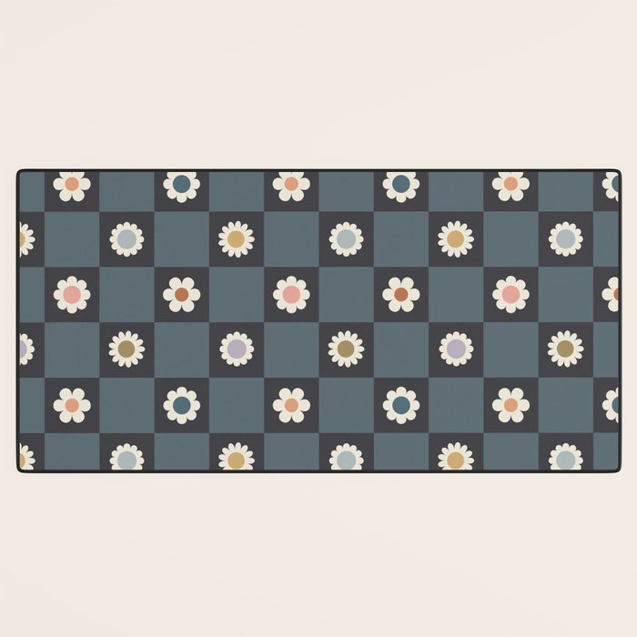 Daisy Checkerboard Desk Mat Gallery Image 3