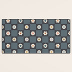 Daisy Checkerboard Desk Mat Gallery Image 3