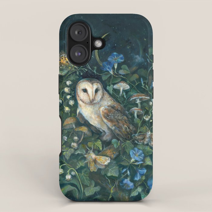 Barn Owl Forest iPhone Case Gallery Image 1