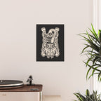 King Of The Jungle 04: Black & White Tiger Edition Poster Gallery Image 2