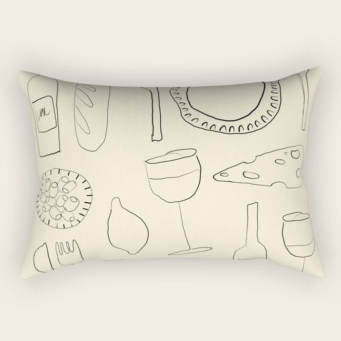 Greatest Hits Rectangular Pillow Gallery Image 1