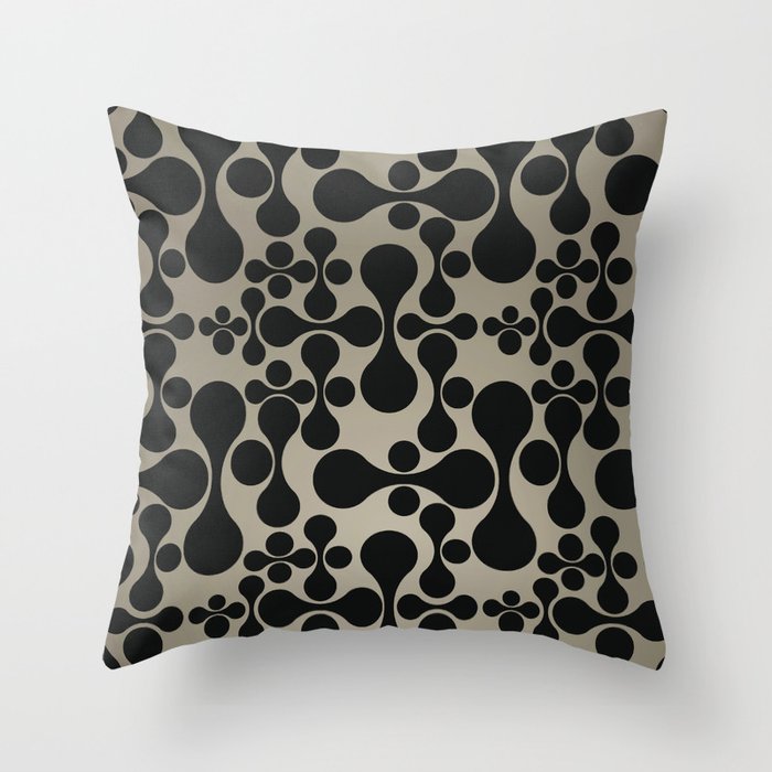 Mid Century Modern 71 Throw Pillow Gallery Image 1