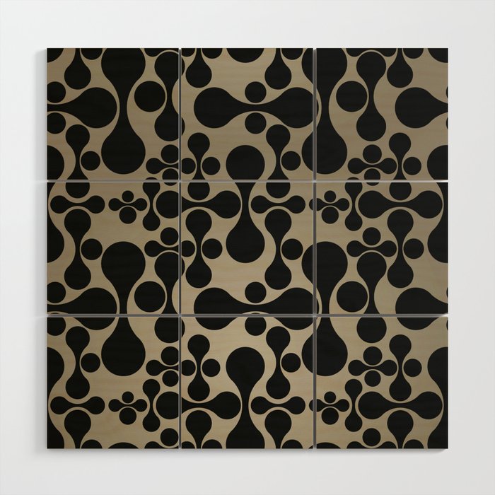 Mid Century Modern 71 Wood Wall Art Gallery Image 1