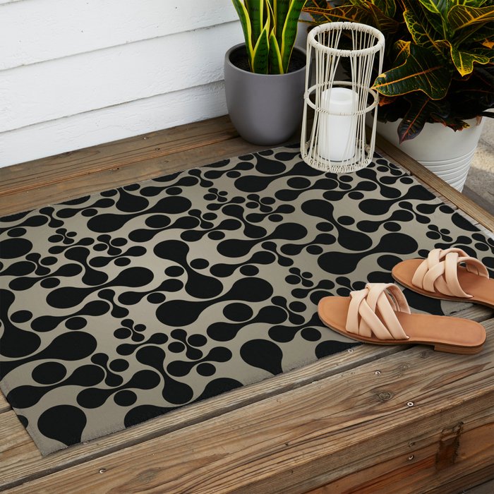 Mid Century Modern 71 Outdoor Rug Gallery Image 2