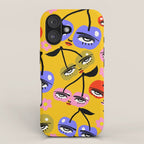 Cherry Party iPhone Case Gallery Image 1