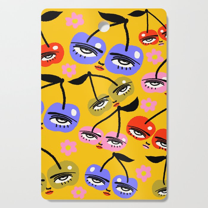 Cherry Party Cutting Board Gallery Image 1
