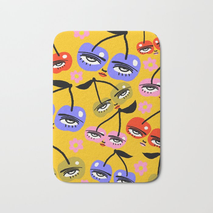 Cherry Party Bath Mat Gallery Image 1