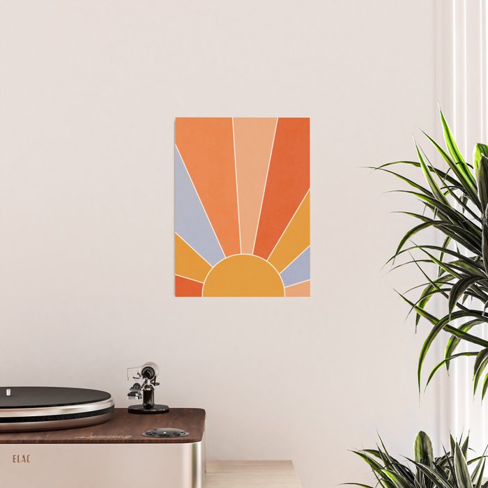 Sunburst - dusk Poster Gallery Image 2