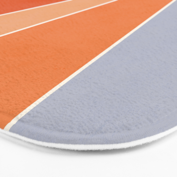 Sunburst - dusk Bath Mat Gallery Image 3