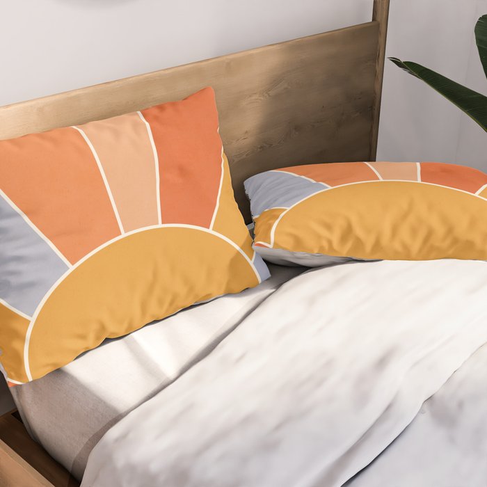 Sunburst - dusk Pillow Sham Gallery Image 2