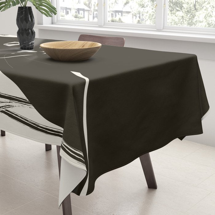 Black Cat 3 Tablecloth Gallery Image 3