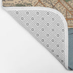 Vintage Map of Madison Wisconsin (1924) Bath Mat Gallery Image 2