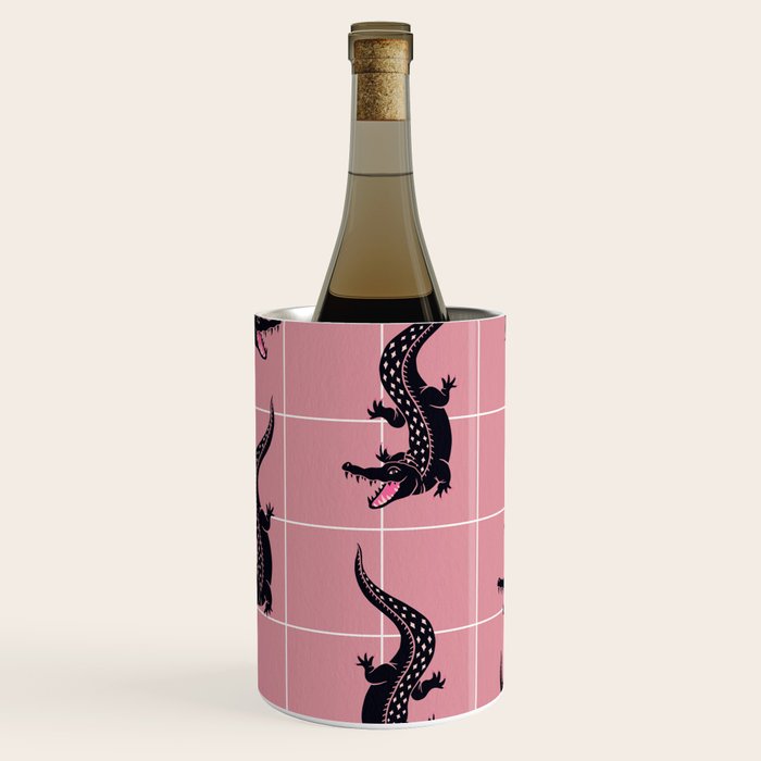 Crocodile - Dusty Rose Palette Wine Chiller Gallery Image 2