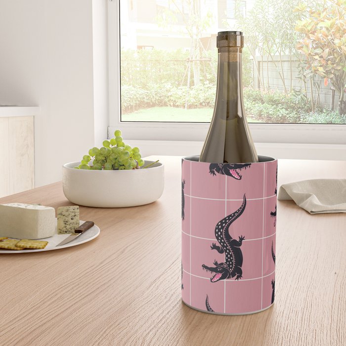 Crocodile - Dusty Rose Palette Wine Chiller Gallery Image 4