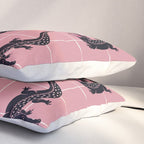 Crocodile - Dusty Rose Palette Pillow Sham Gallery Image 3